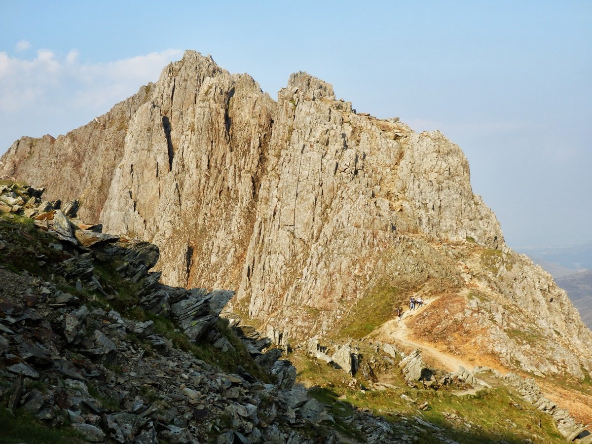 Crib Goch Scramble up Snowdon from Pen y Pass Walk up Snowdon