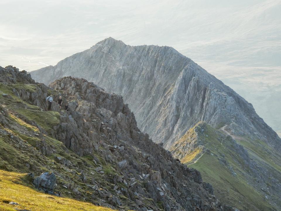 Crib Goch Scramble up Snowdon from Pen y Pass Walk up Snowdon