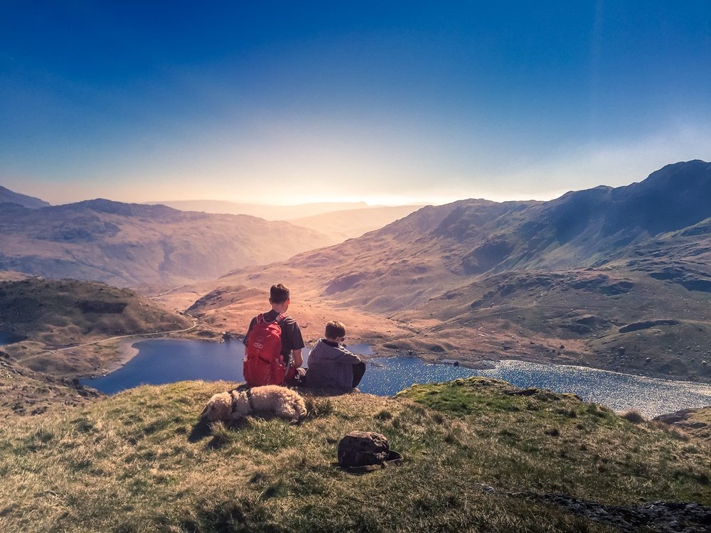 Get Out with the Kids and Walk up Snowdon Walk up Yr Wyddfa Snowdon